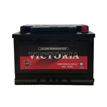 12V 75Ah DIN75 57512 Mobil Asam Timbal Mulai Baterai